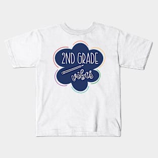 Second Grade Vibes Kids T-Shirt